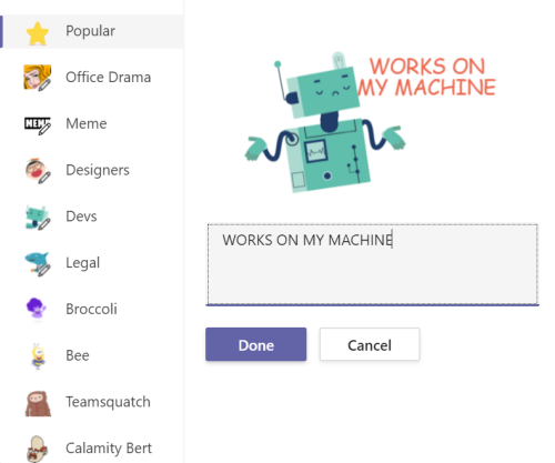 Microsoft Teams怎么制定个性化贴纸？Microsoft Teams制定个性化贴纸教程