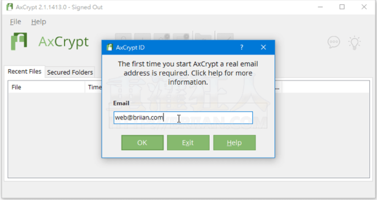 我来分享AxCrypt:可以加密任何文件。