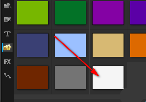 会声会影X9制作黑白遮罩的操作教程