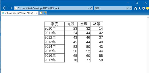 excel2016工作表发布成网页的相关操作教程