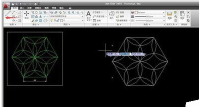 AutoCAD2016制作一个六角镶花图形的操作教程