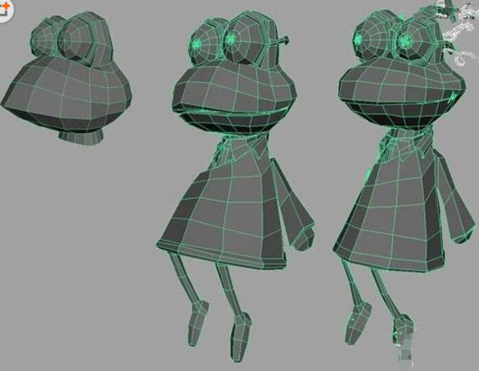 maya制作青蛙玩具的图文操作教程