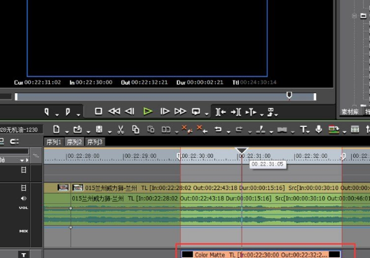 Edius剪辑时看不到画面的处理方法