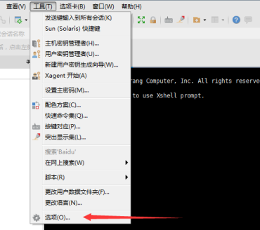 Xshell6怎样使用本地星号?Xshell6使用本地星号的方法