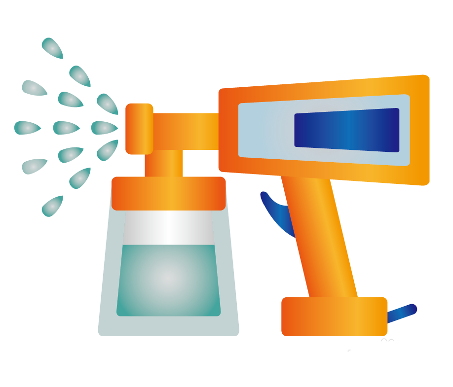AI怎么画一个消毒喷雾器图形? AI消毒喷雾器图形的画法
