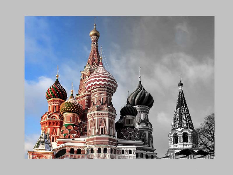 分享从彩色到黑白。