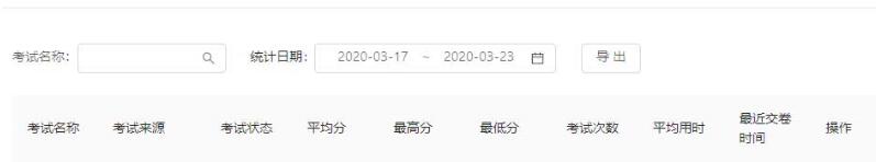 钉钉云课堂老师统计学生考试详情的操作步骤