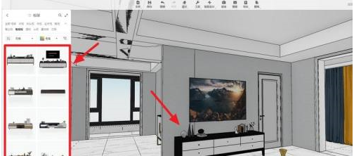 酷家乐怎样画电视柜?酷家乐画电视柜的方法