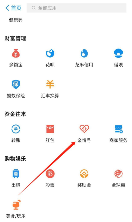 小编教你解决如何开通支付宝亲情号，为家人购物消费进行买单。