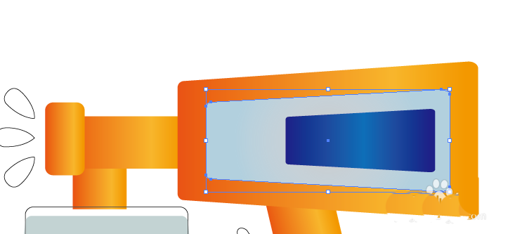 AI怎么画一个消毒喷雾器图形? AI消毒喷雾器图形的画法