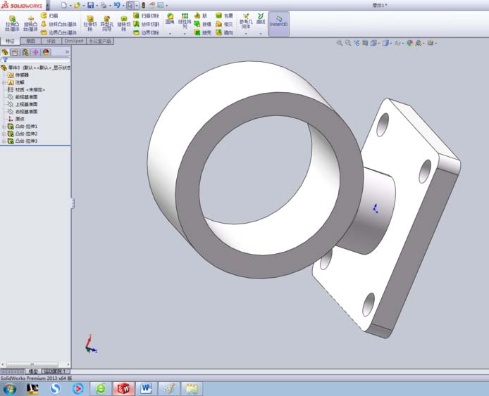 Solidworks制作手机支架的详细步骤