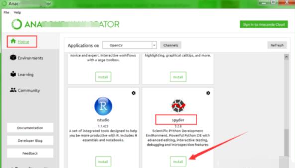 Anaconda安装OpenCV的详细步骤