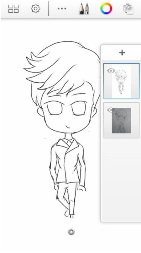 教你如何用sketchbook打造Q版头像。