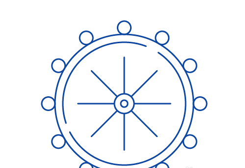 ai打造摩天轮的操作方法