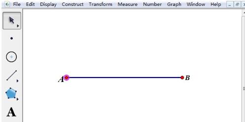 几何画板改变标签字体大小的操作流程