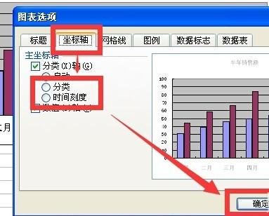 excel2007设置X轴为时间的操作教程