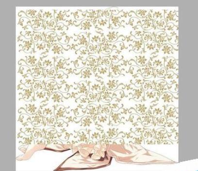 sai绘图软件给图片添上花纹的操作方法