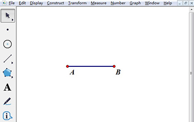 几何画板中绘制已知长度线段的图文步骤