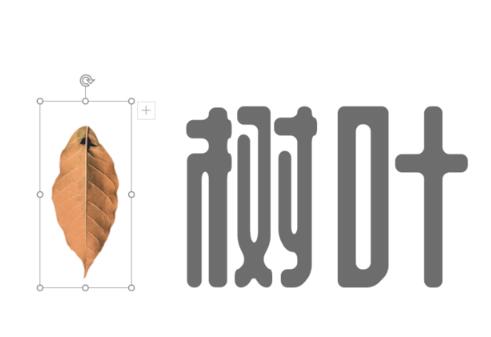 PPT用图片代替文字部分偏旁的操作步骤