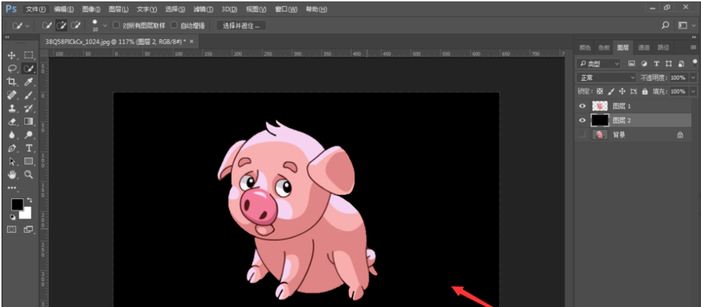 小编教你解决用PS快速选择工具来抠图。