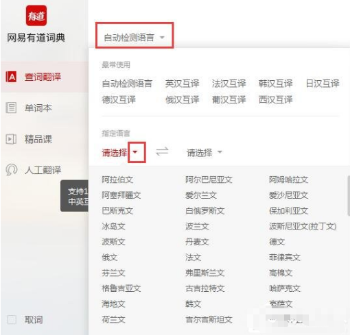 小编教你解决有道词典多种翻译方式。