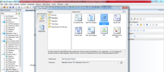 Power Designer做出数据移动图的详细步骤
