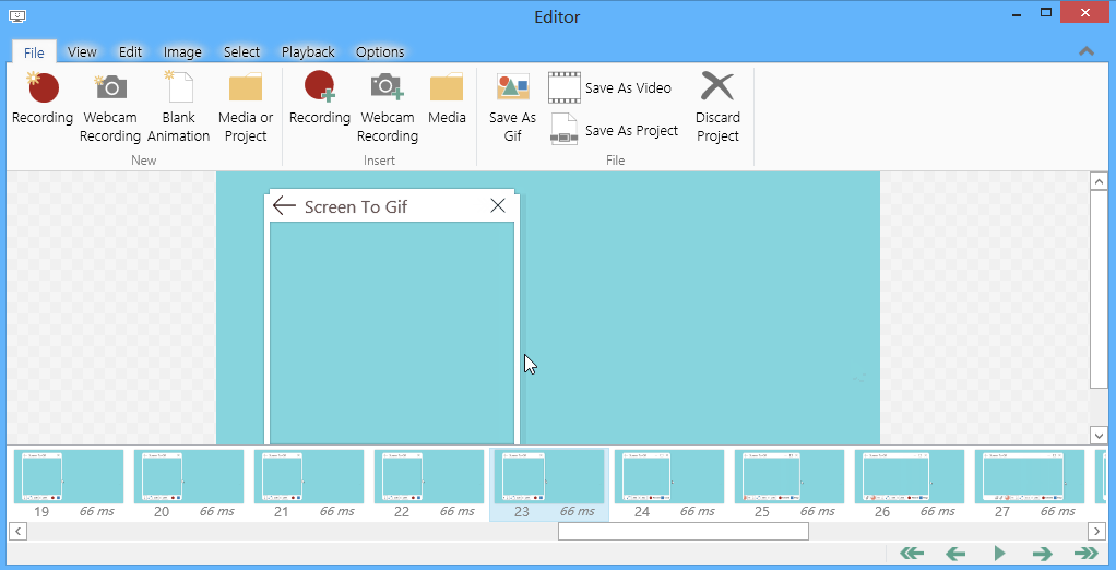 分享ScreenToGif——方便可靠的gif动画录制软件。