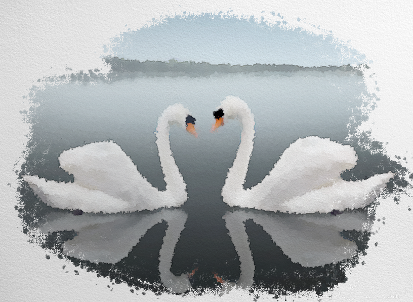 我来分享用PS让图片呈现水彩画效果。