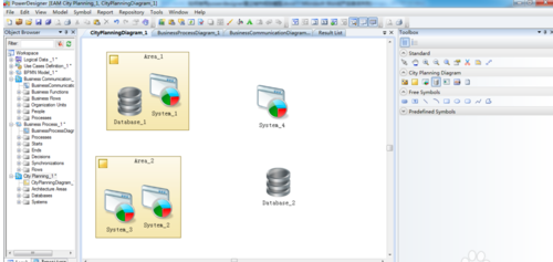 Power Designer创建城市规划模型的操作教程