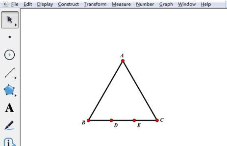 几何画板构造三等分点的操作流程