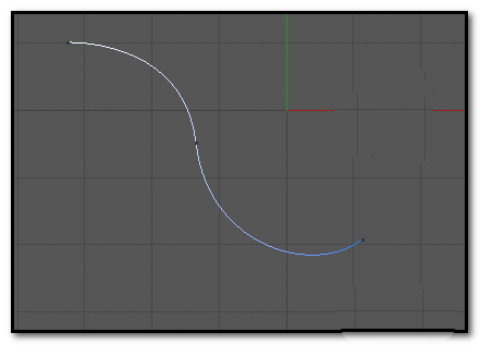 C4D绘制一条贝塞尔曲线的详细方法