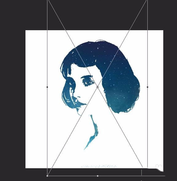 Adobe Photoshop制作星空头像的详细使用方法
