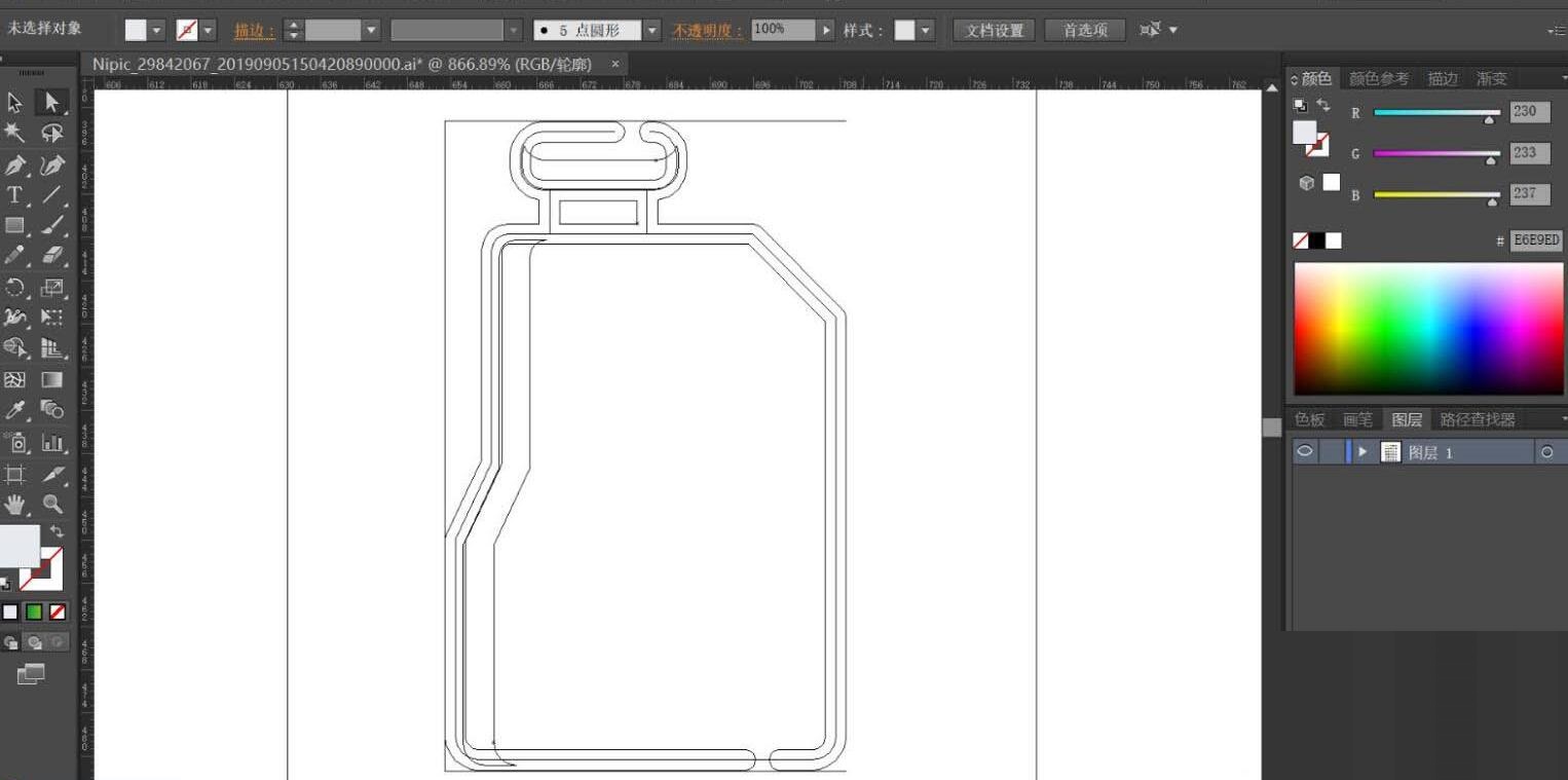 ai制作油桶图标的操作方法