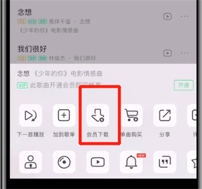 qq音乐vip下载音乐步骤方法