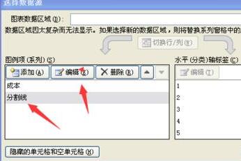 Excel数据图表里添加分割线的操作方法