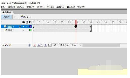 flash8如何制作文字逐行显示?flash8制作文字逐行显示的方法