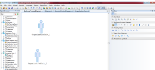Power Designer建立数据流图的操作方法