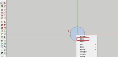 草图大师绘制三维球体模型的具体操作步骤