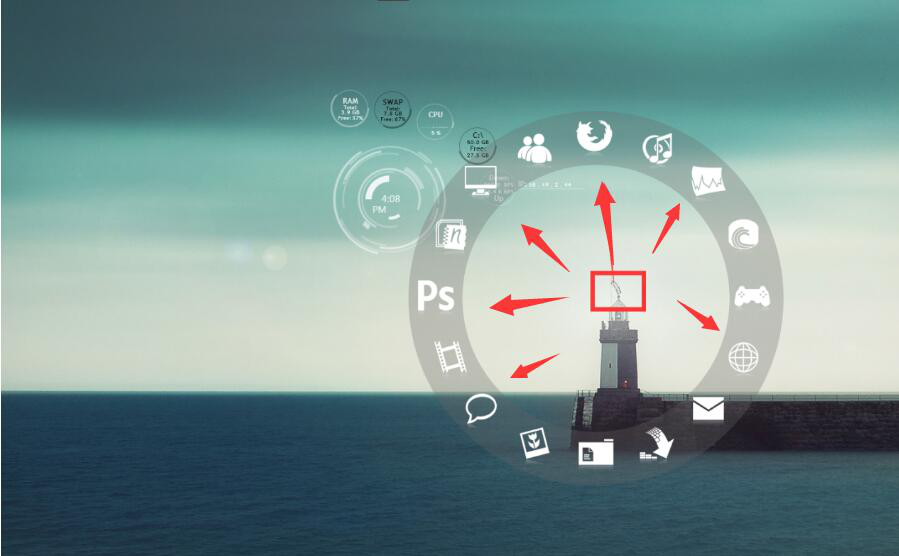 今天分享雨滴桌面Rainmeter使用教学。