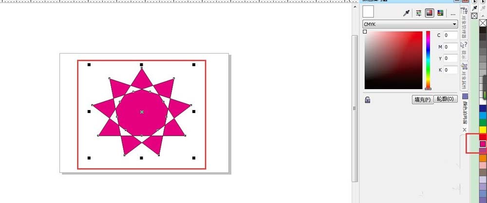 CorelDraw X4为绘制图形上色的操作教程