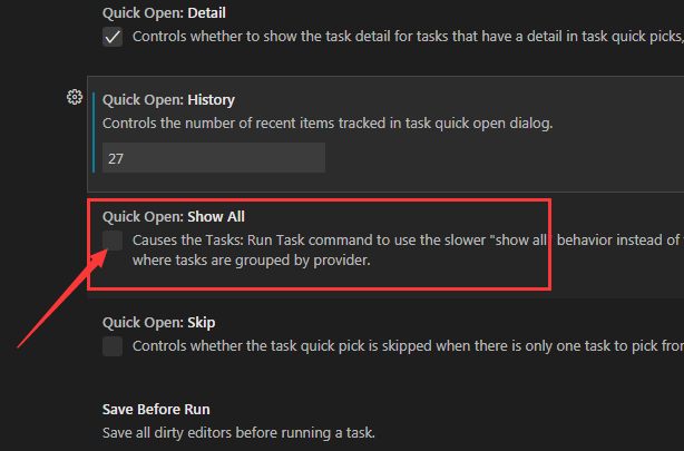 Vscode怎么设置任务栏显示范围?Vscode设置任务栏显示范围教程