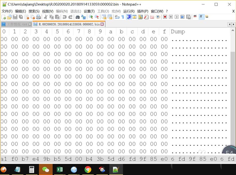 代码编辑器(Notepad++)怎么查看二进制文件?代码编辑器(Notepad++)查看二进制文件方法