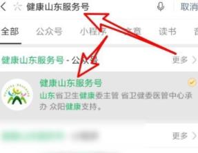 微信中申报来去山证明办理方法