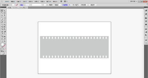 Adobe Illustrator cs5怎么制作胶卷效果?Adobe Illustrator cs5制作胶卷效果的具体操作