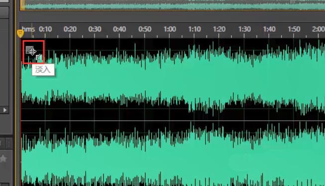 Audition制作淡入淡出效果的详细步骤