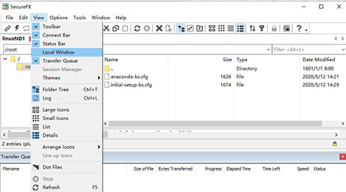 SecureFX打开两个窗口方法