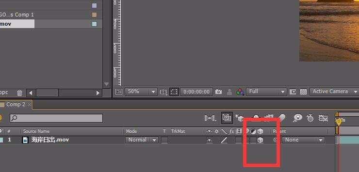 AE为视频增加推拉镜头效果的图文方法