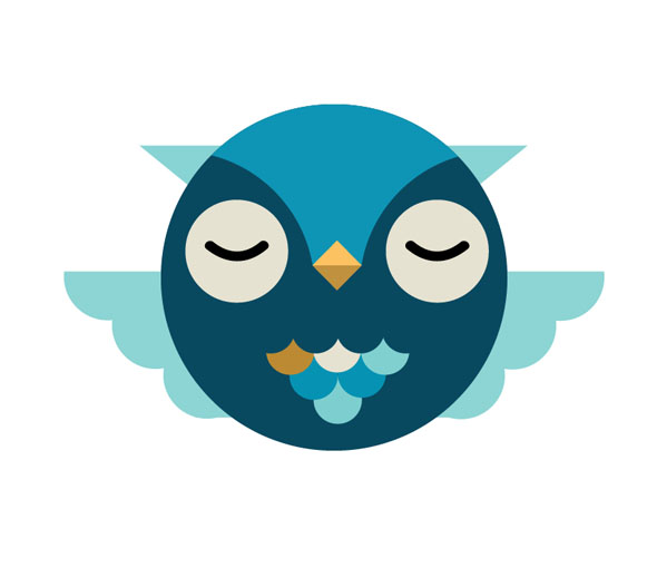 Adobe Illustrator设计猫头鹰插画图的方法步骤