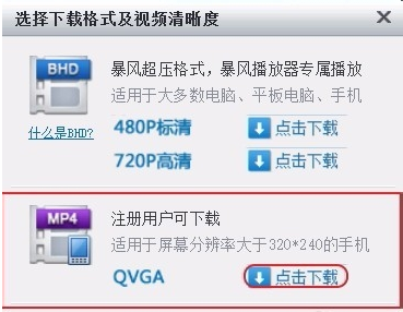 暴风影音中下载MP4视频的操作教程