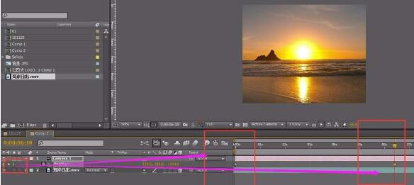 AE为视频增加推拉镜头效果的图文方法